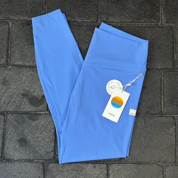 Vuori Pants - Vuori Women’s All The Form Legging Size Large Riviera Blue VW4130 NWT